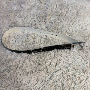 Black C4 Bit Pattern Horseback Riding Adjustable Belt. Good Condition